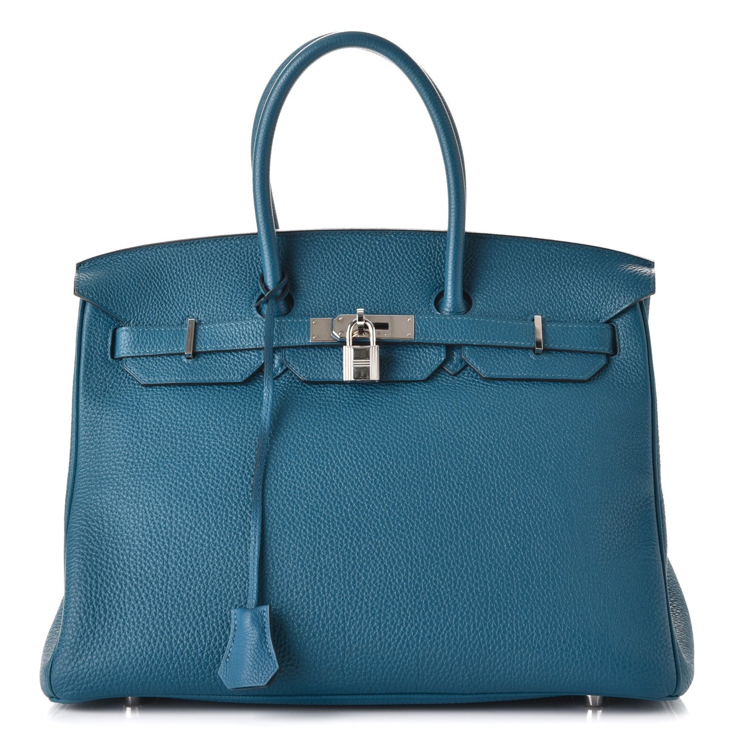Togo Birkin 35 Bleu De Galice