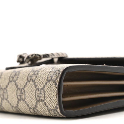 Gucci GG Supreme Monogram Mini Dionysus Chain Wallet Beige Taupe 11 of 13
