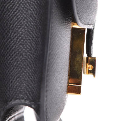 Hermes Epsom Constance 24 Black 7 of 21