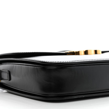 Celine Shiny Calfskin Large Triomphe Black 10 of 14