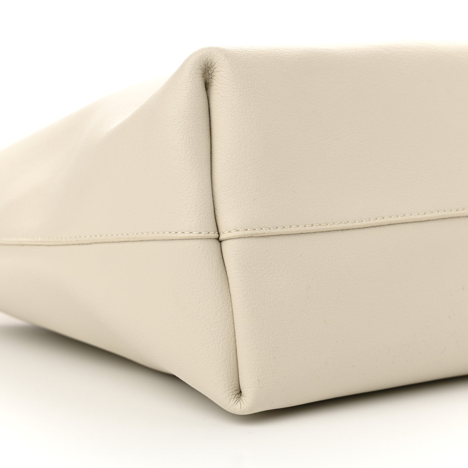 Saint Laurent Calfskin Large Shopping Tote Crema Soft 9 of 13