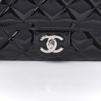 Chanel Patent Quilted Small Coco Shine Flap Black 10 of 11