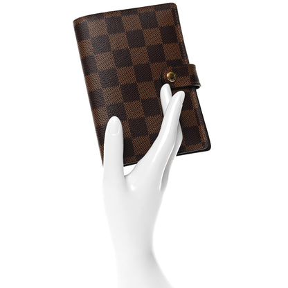 Louis Vuitton Damier Ebene Small Ring Agenda Cover 2 of 8