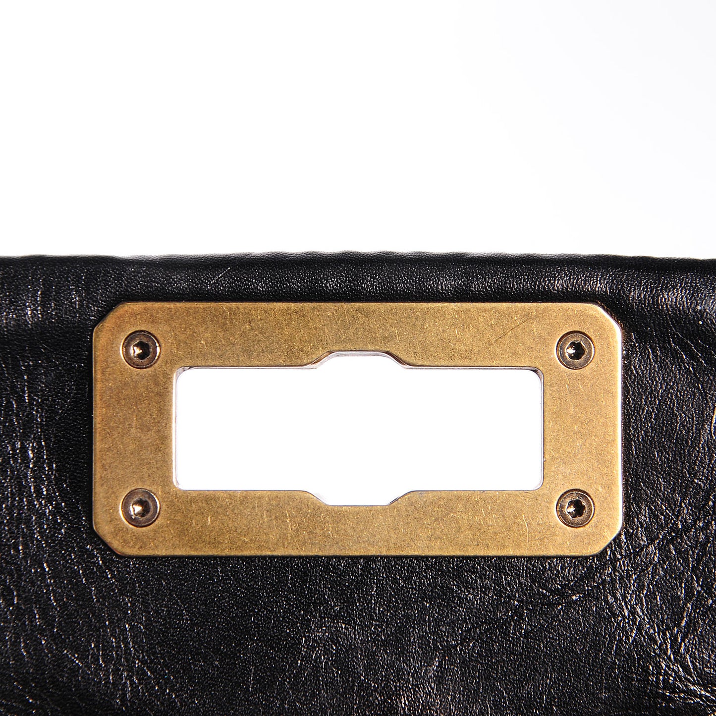 Quilted Calfskin Happy Mini Pop Crossbody Black