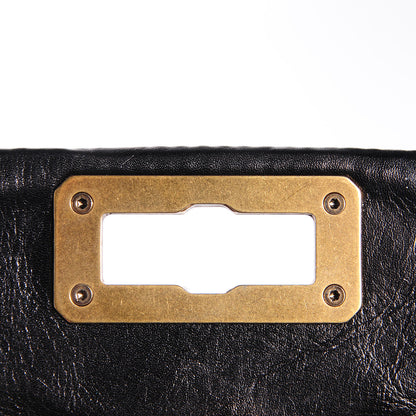 Lanvin Quilted Calfskin Happy Mini Pop Crossbody Black 8 of 11
