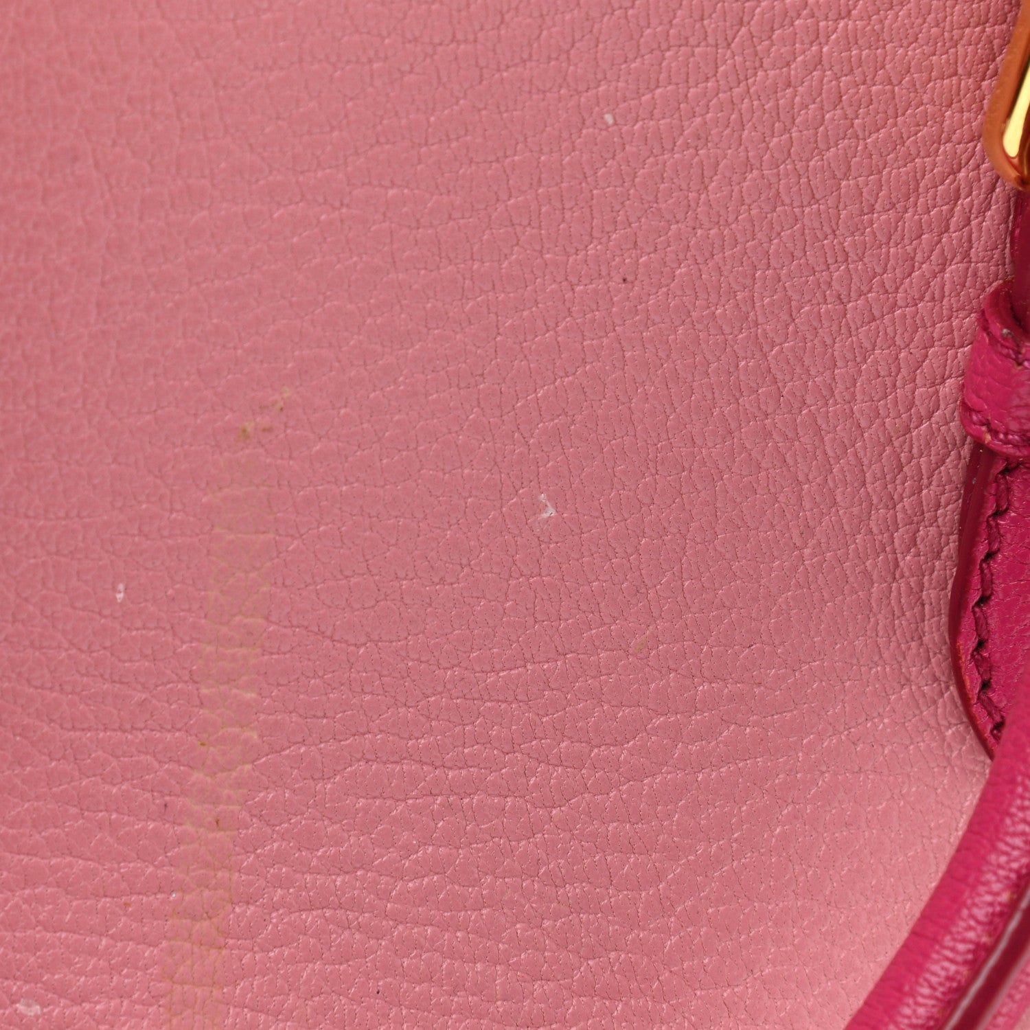 Miu Miu Goatskin Madras Bi-Color Bowling Bag Rosa Peonia 14 of 14