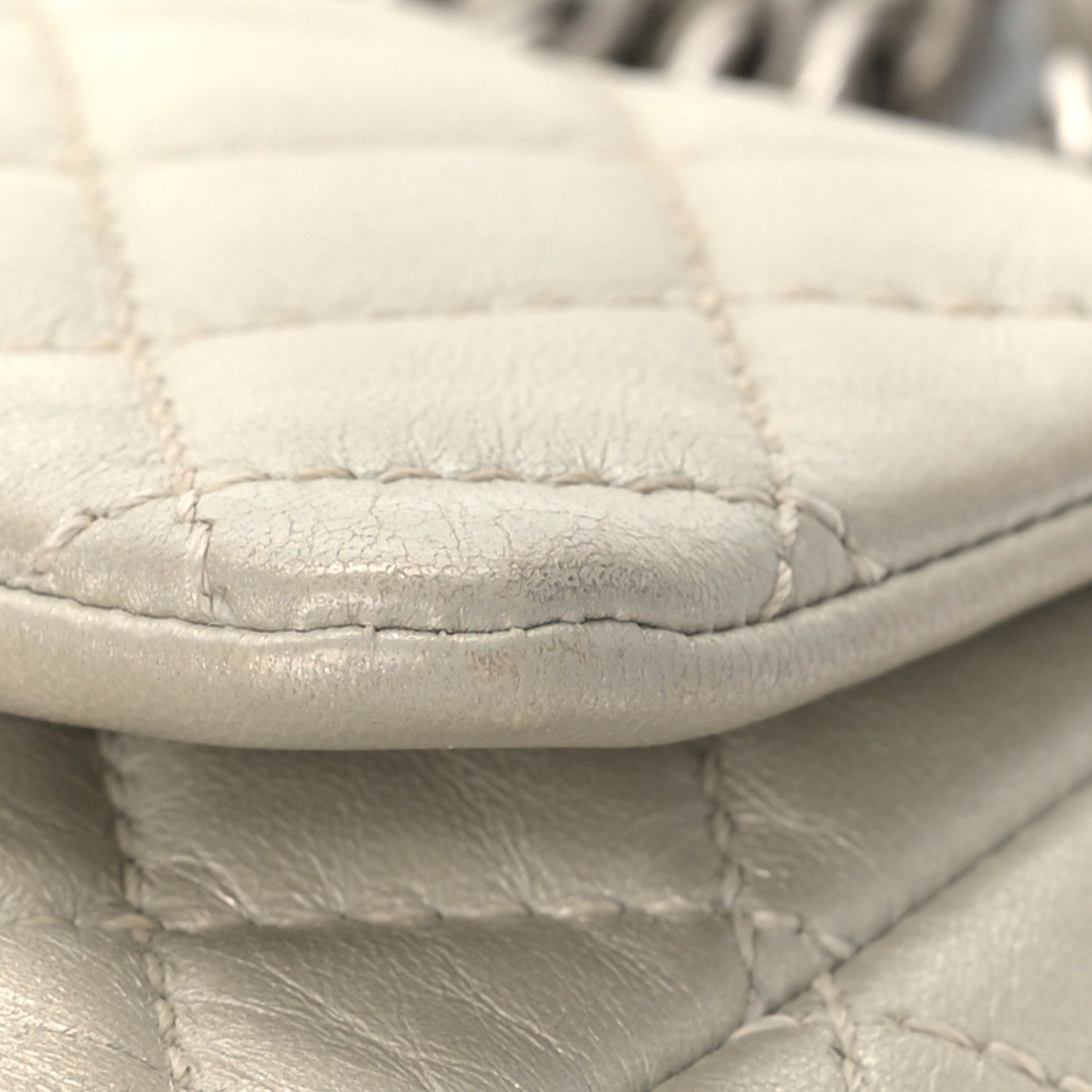 Chanel Metallic Lambskin Quilted Mini Square Flap Gold 10 of 11