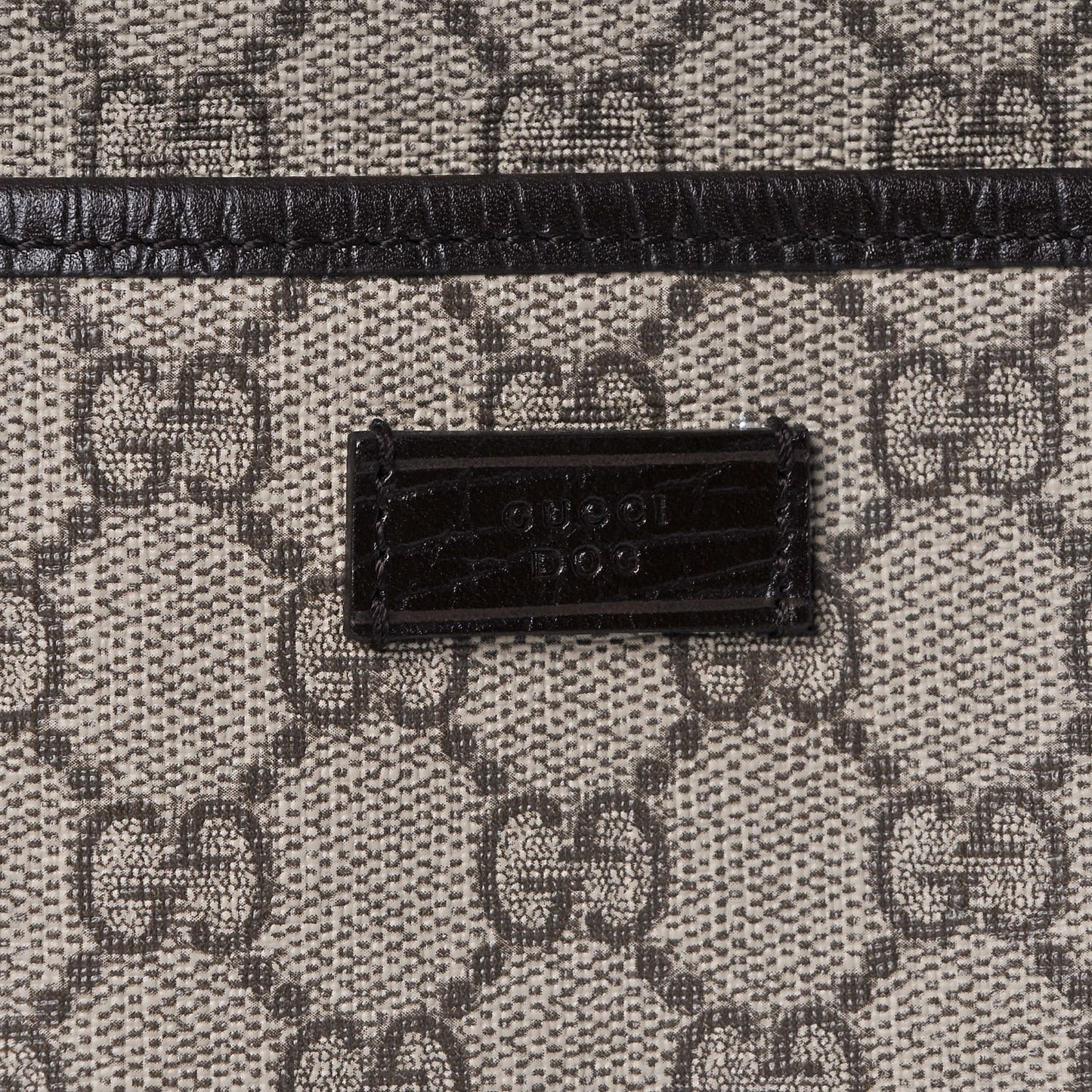 Monogram Web Dog Carrier