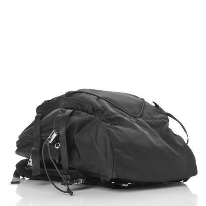 Prada Nylon Montagna Compression Backpack Black 5 of 9