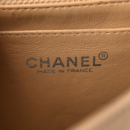 Chanel Jersey Quilted Medium Single Flap Beige 6 of 12
