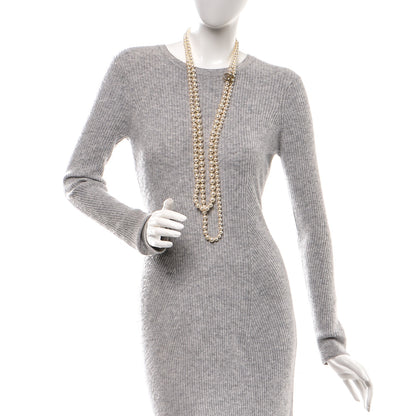 Chanel Pearl CC Long Necklace Gold 4 of 7