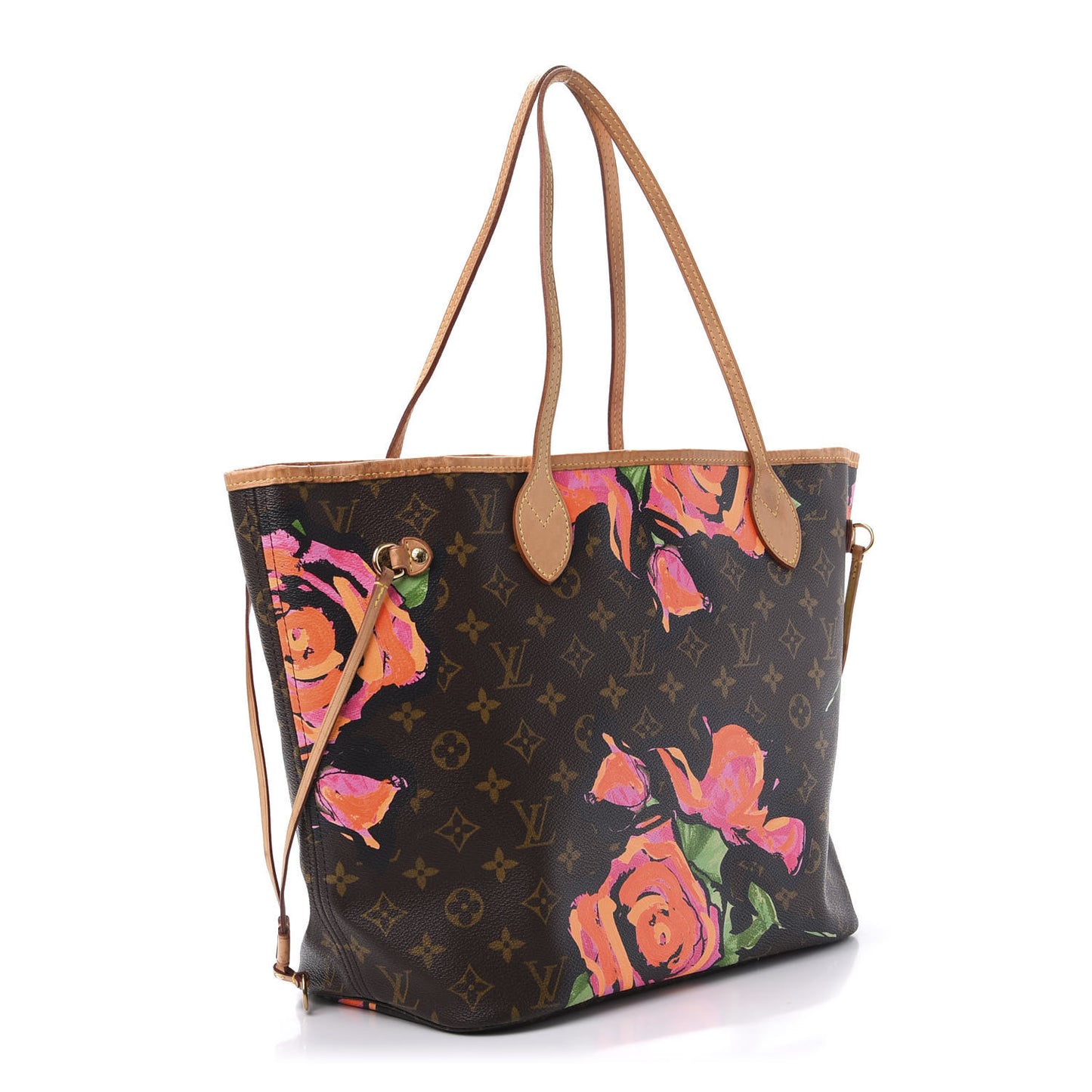 Monogram Roses Neverfull MM