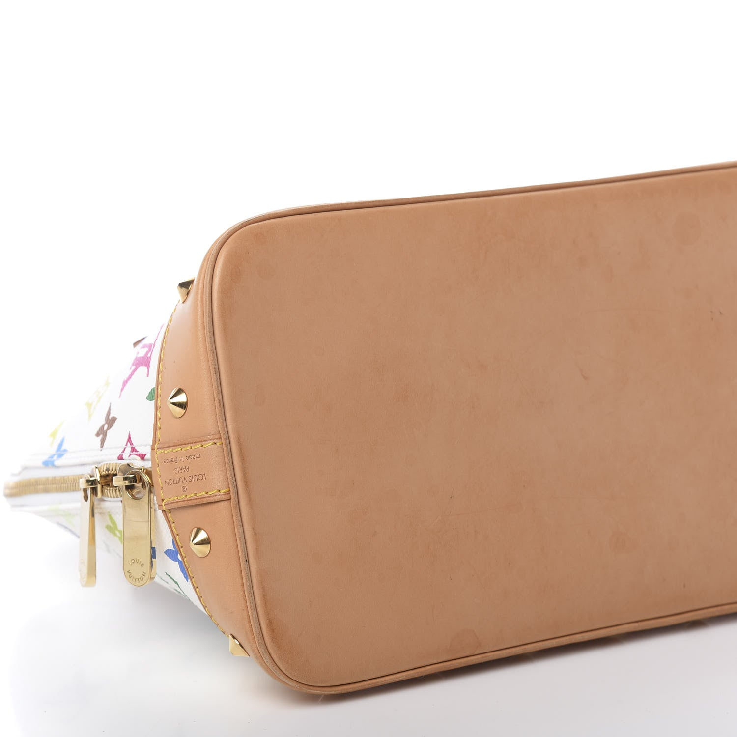 Louis Vuitton Monogram Multicolor Alma White 9 of 11