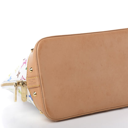 Louis Vuitton Monogram Multicolor Alma White 9 of 11