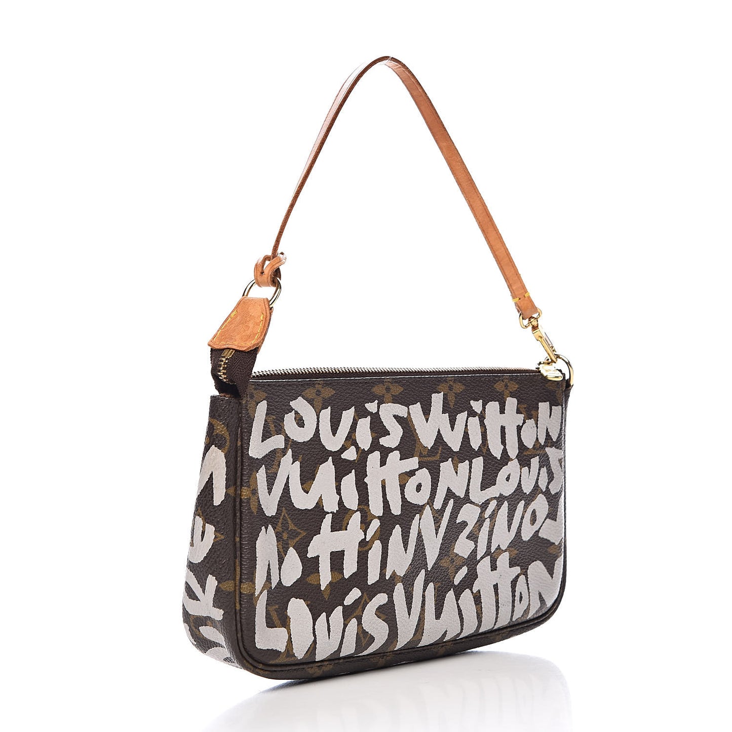 Monogram Graffiti Pochette Accessories Silver