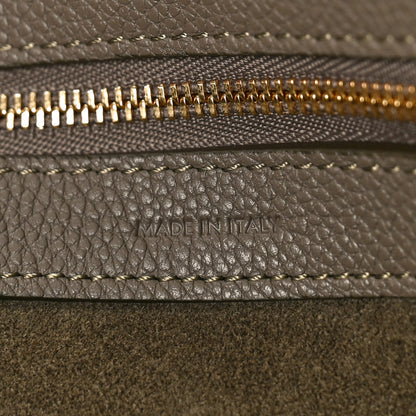 Celine Soft Grained Calfskin Small Belt Cabas Phantom Taupe 6 of 8