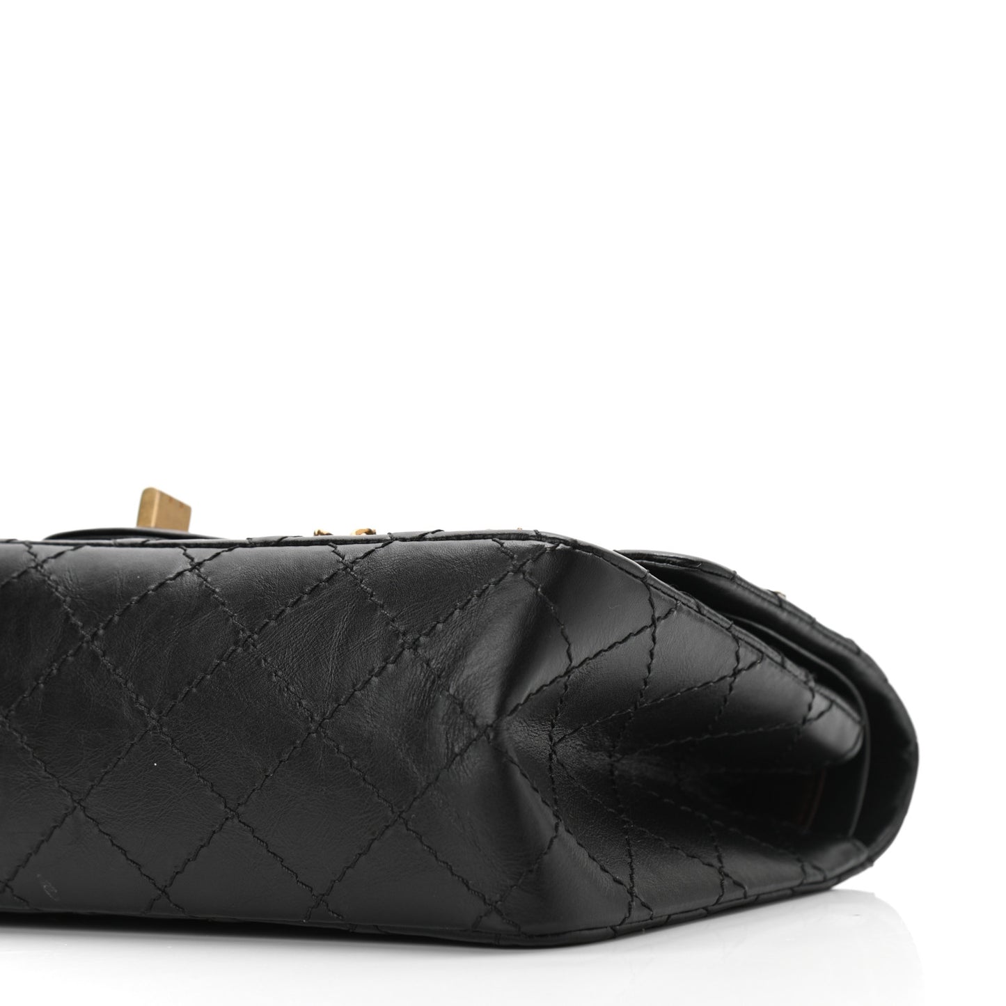 Aged Calfskin Lucky Charms 2.55 Reissue 225 Flap Black