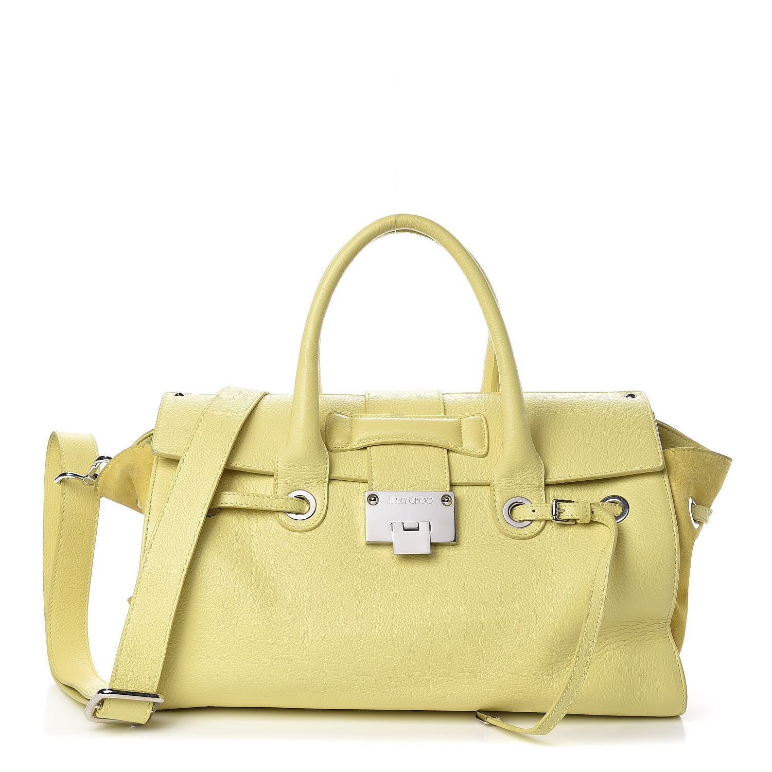 Jimmy Choo Calfskin Medium Rosalie Citrine 1 of 10