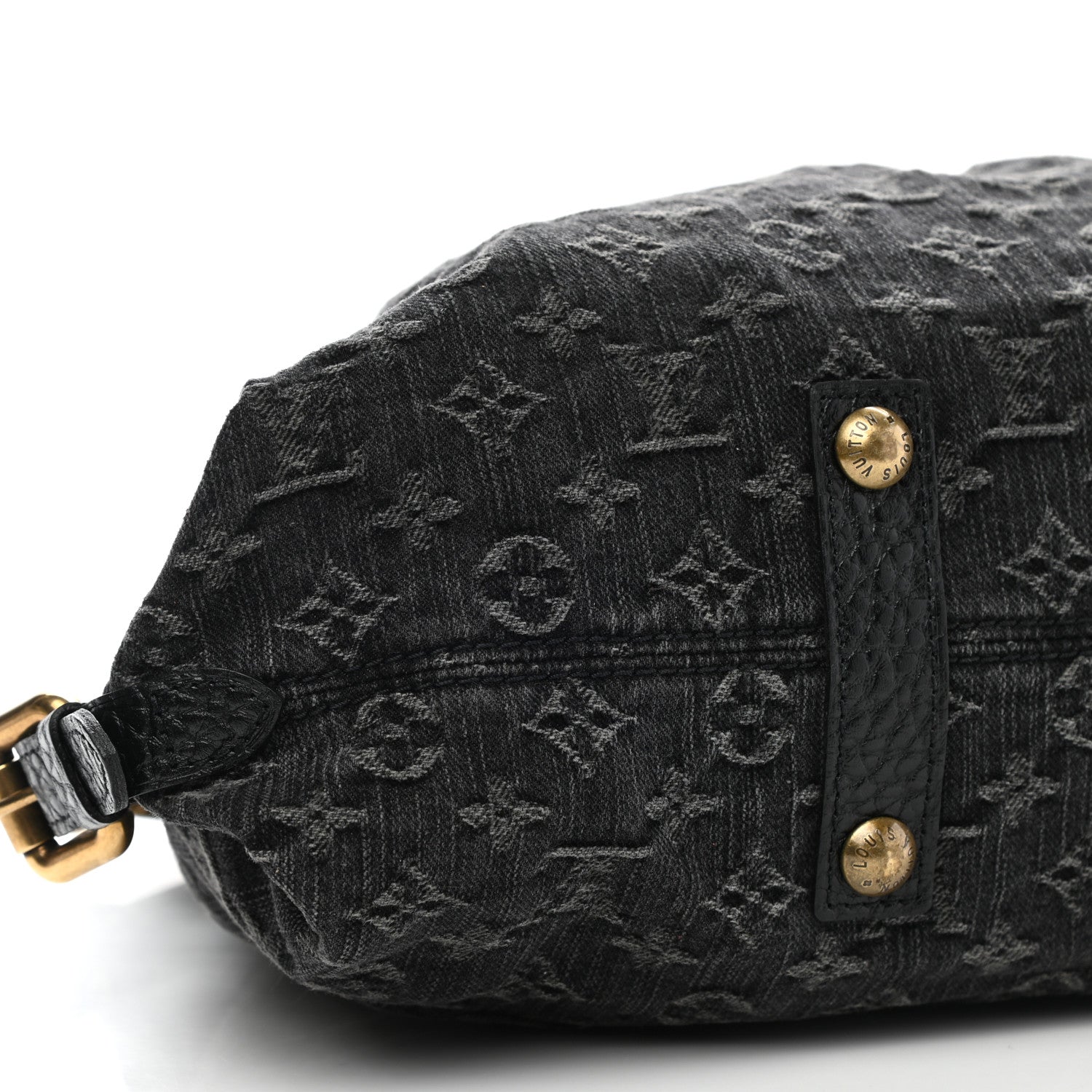 Louis Vuitton Denim Neo Cabby MM Black 8 of 9