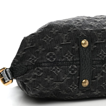 Louis Vuitton Denim Neo Cabby MM Black 8 of 9
