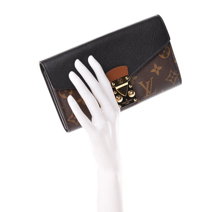 Louis Vuitton Monogram Pallas Wallet Black 2 of 11