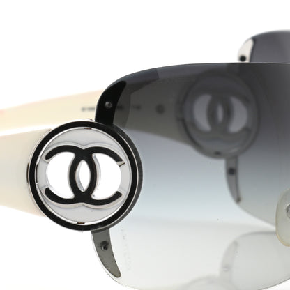Chanel CC Sunglasses 4145 White 7 of 10
