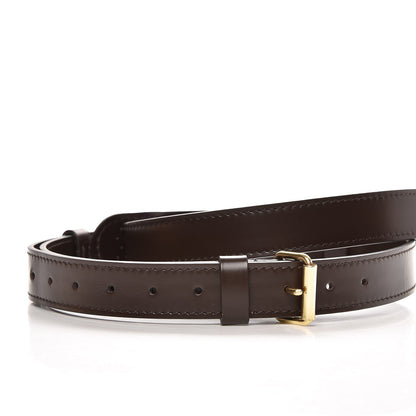Louis Vuitton Calfskin Keepall Bandouliere Adjustable Shoulder Strap Brown 3 of 4