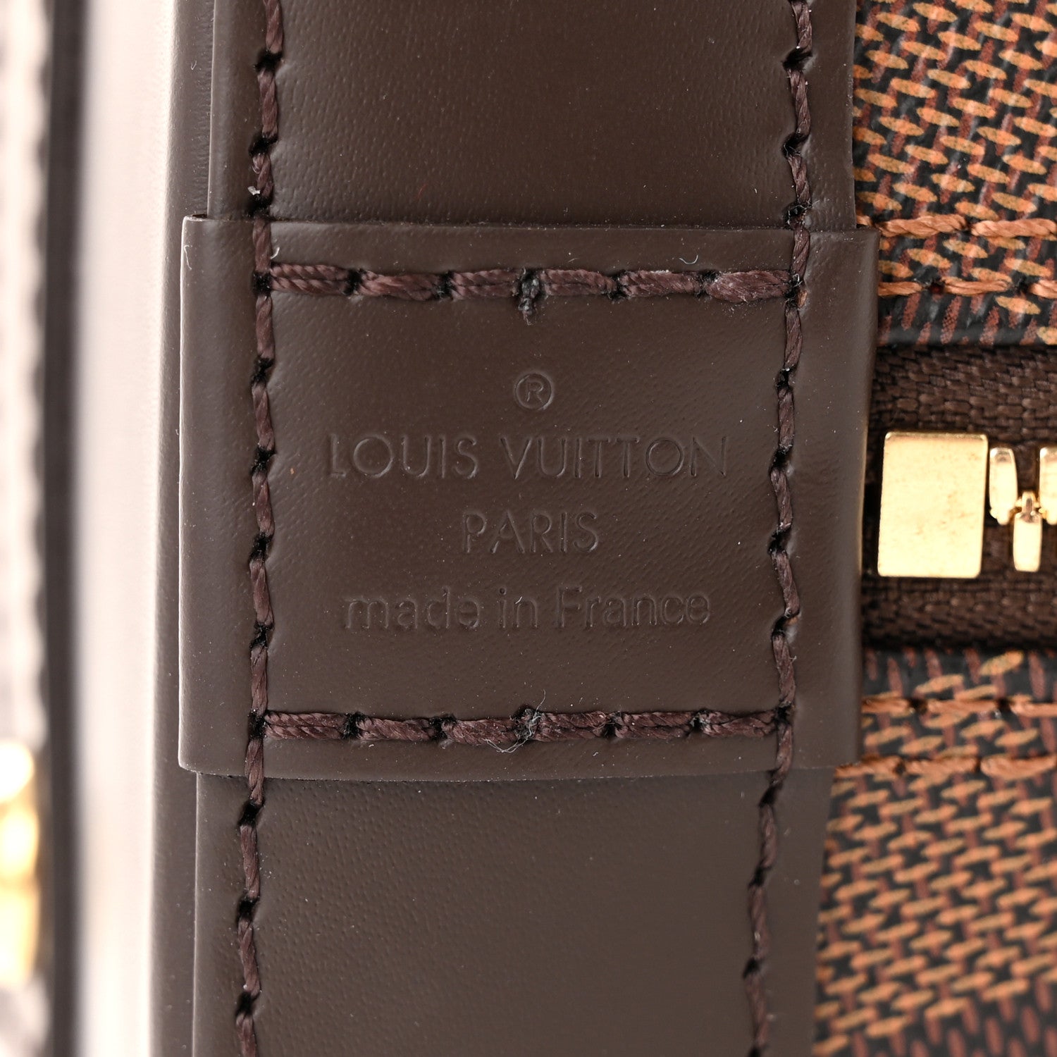 Louis Vuitton Damier Ebene Alma BB 6 of 11