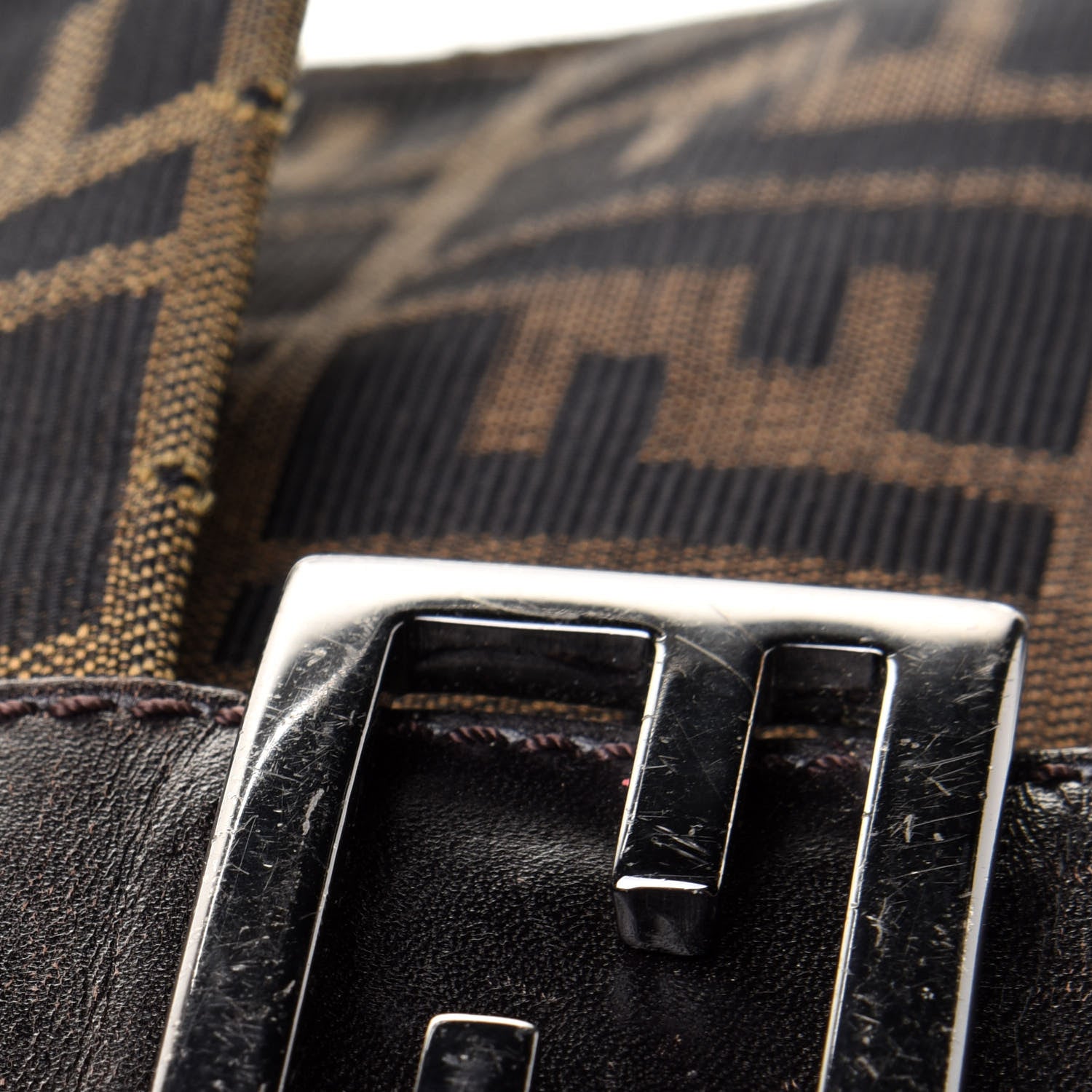 Fendi Zucca Mama Baguette Tobacco 11 of 12