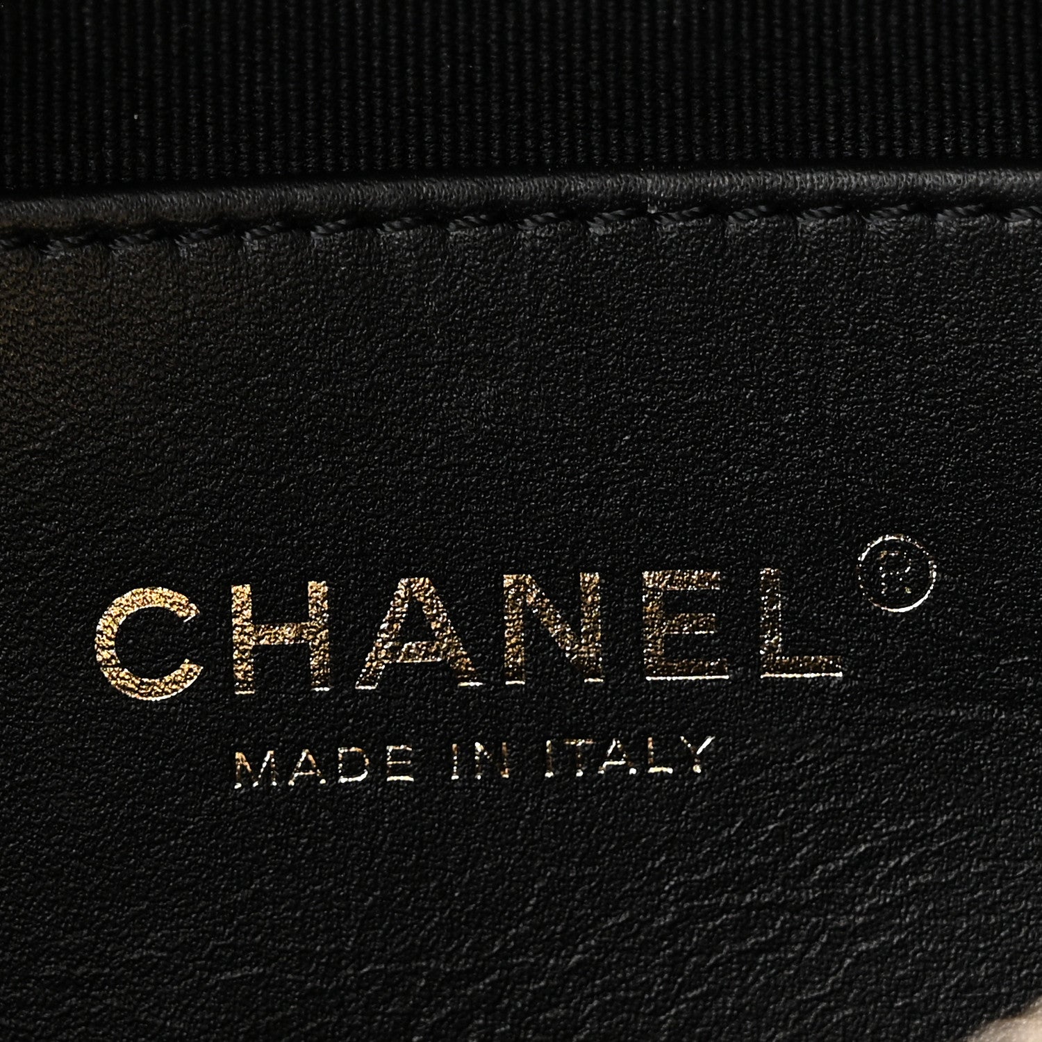 Chanel Shiny Lambskin Quilted Belt Bag Black Black 6 of 10