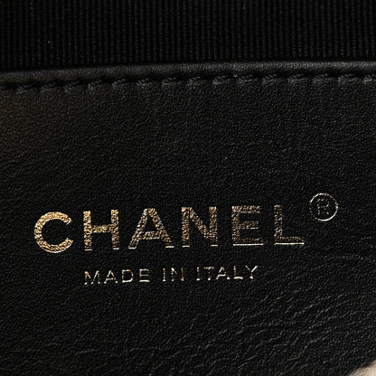 Chanel Shiny Lambskin Quilted Belt Bag Black Black 6 of 10