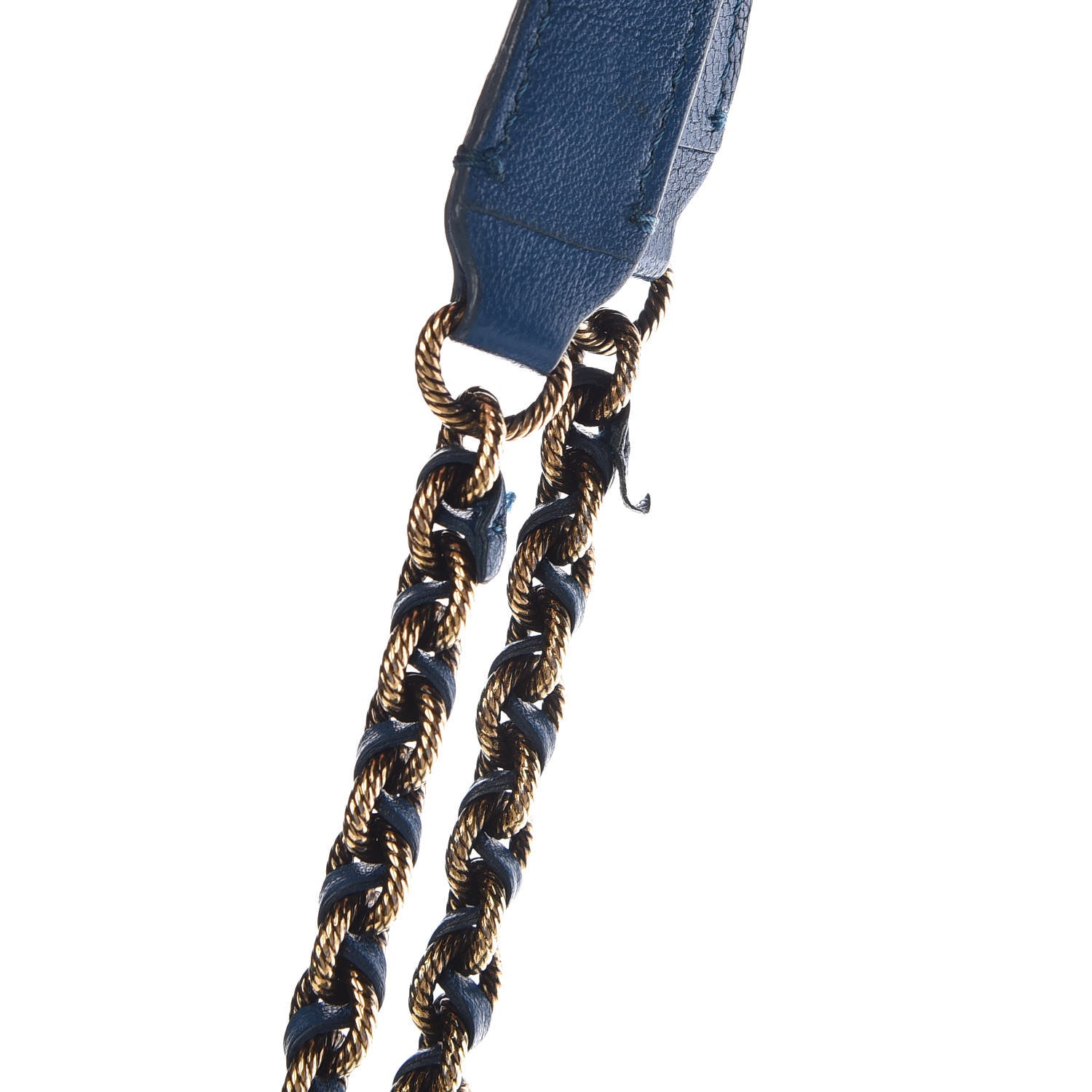 Marc Jacobs Lambskin Quilted Large Baroque Single Flap Bag Blue 10 of 11