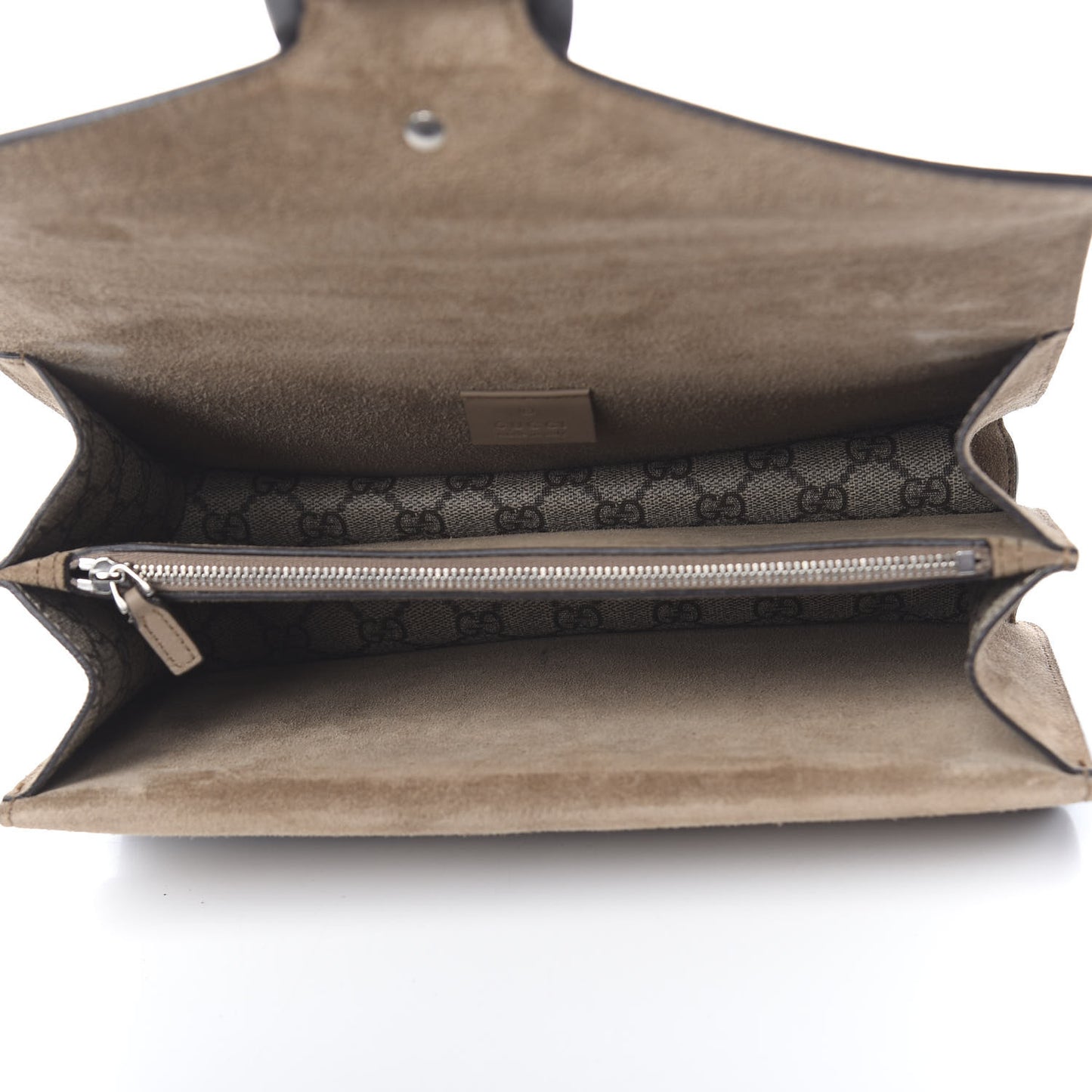 GG Supreme Monogram Small Dionysus Shoulder Bag Taupe