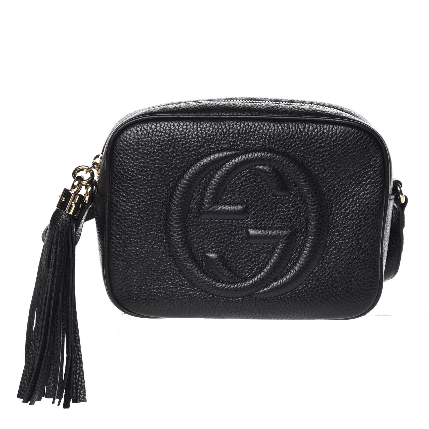 Gucci Pebbled Calfskin Small Soho Disco Bag Black 1 of 10