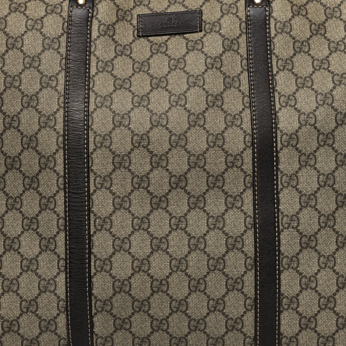 GG Plus Monogram Medium Joy Tote Dark Brown