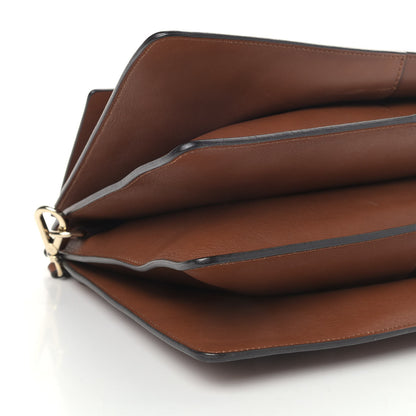Chloe Suede Calfskin Medium Faye Shoulder Bag Tobacco 8 of 11