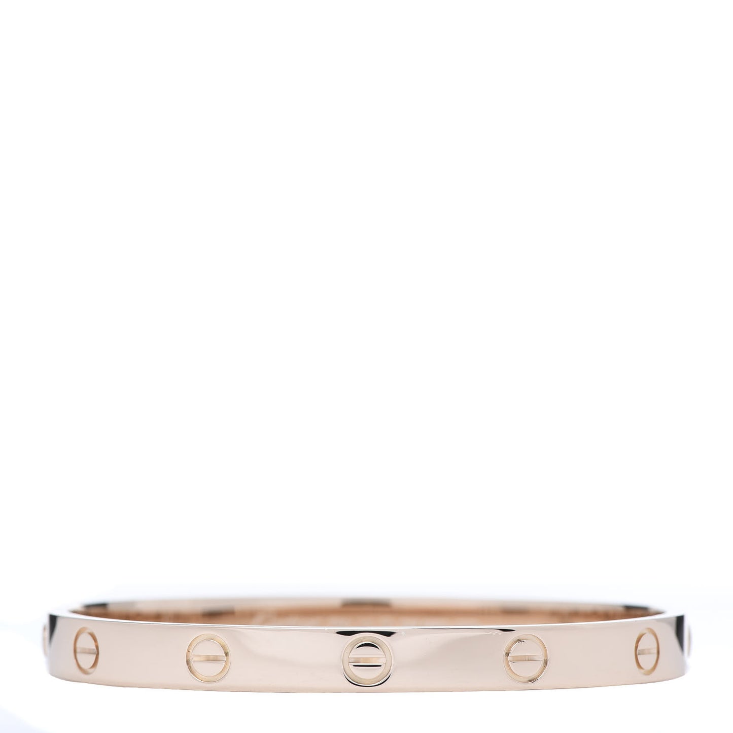 18K Pink Gold LOVE Bracelet 17