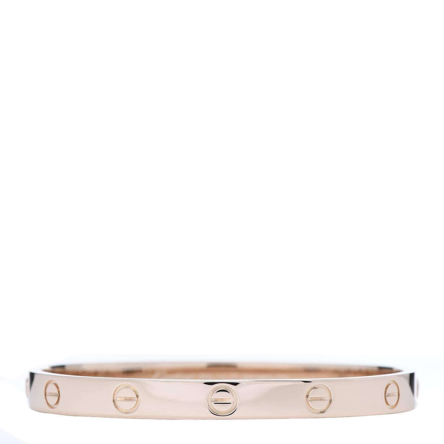 Cartier 18K Pink Gold LOVE Bracelet 17 1 of 5