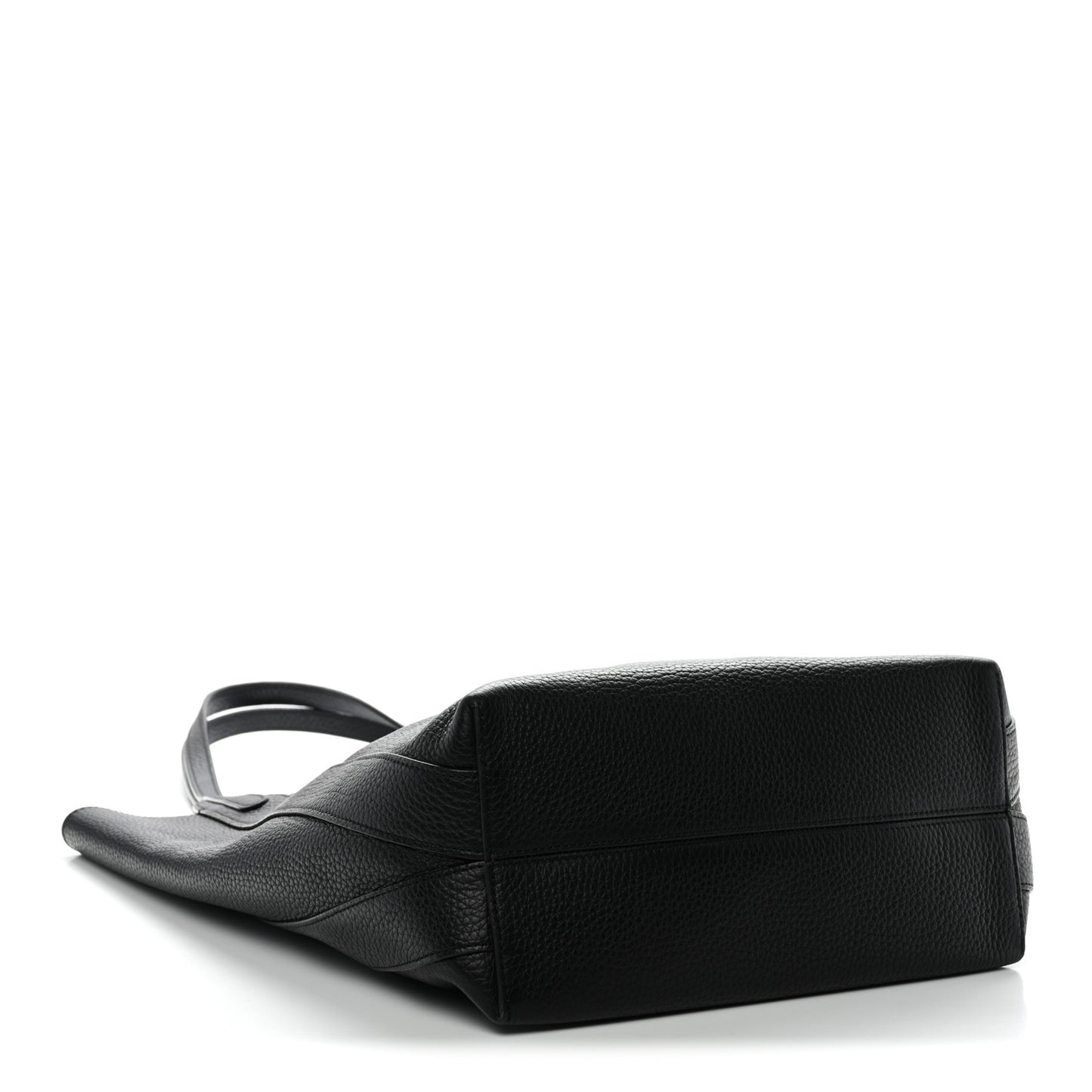 Heavy Grain Bayswater North South Tote Black