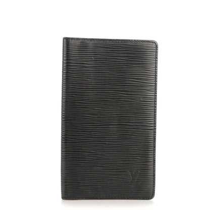 Louis Vuitton Epi Pocket Agenda Cover Black 1 of 7