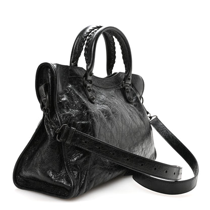 Balenciaga Agneau Arena Classic Hardware Medium Le City Black 3 of 10