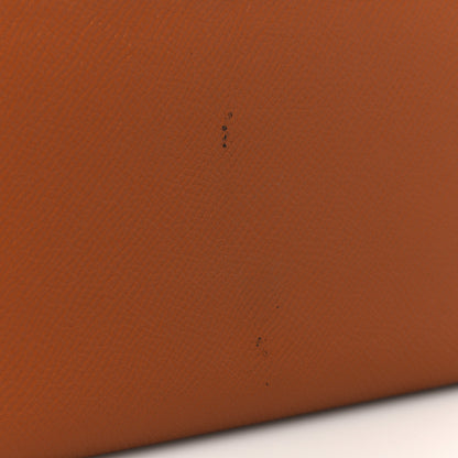 Hermes Epsom Silk'In Wallet Gold 10 of 11