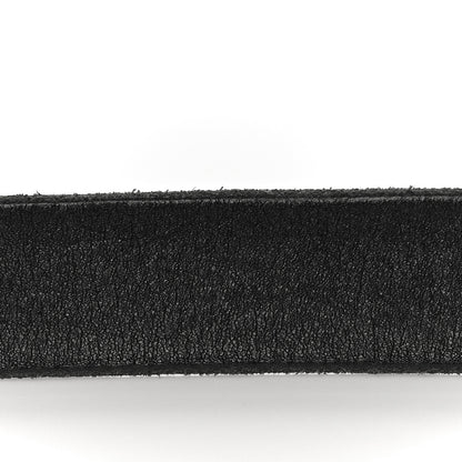 Gucci Faded Calfskin Double G 30mm Belt 85 34 Black 6 of 11