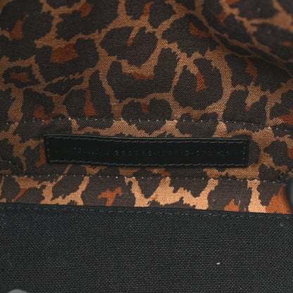 Balenciaga Cotton Canvas Calfskin S Black 8 of 11