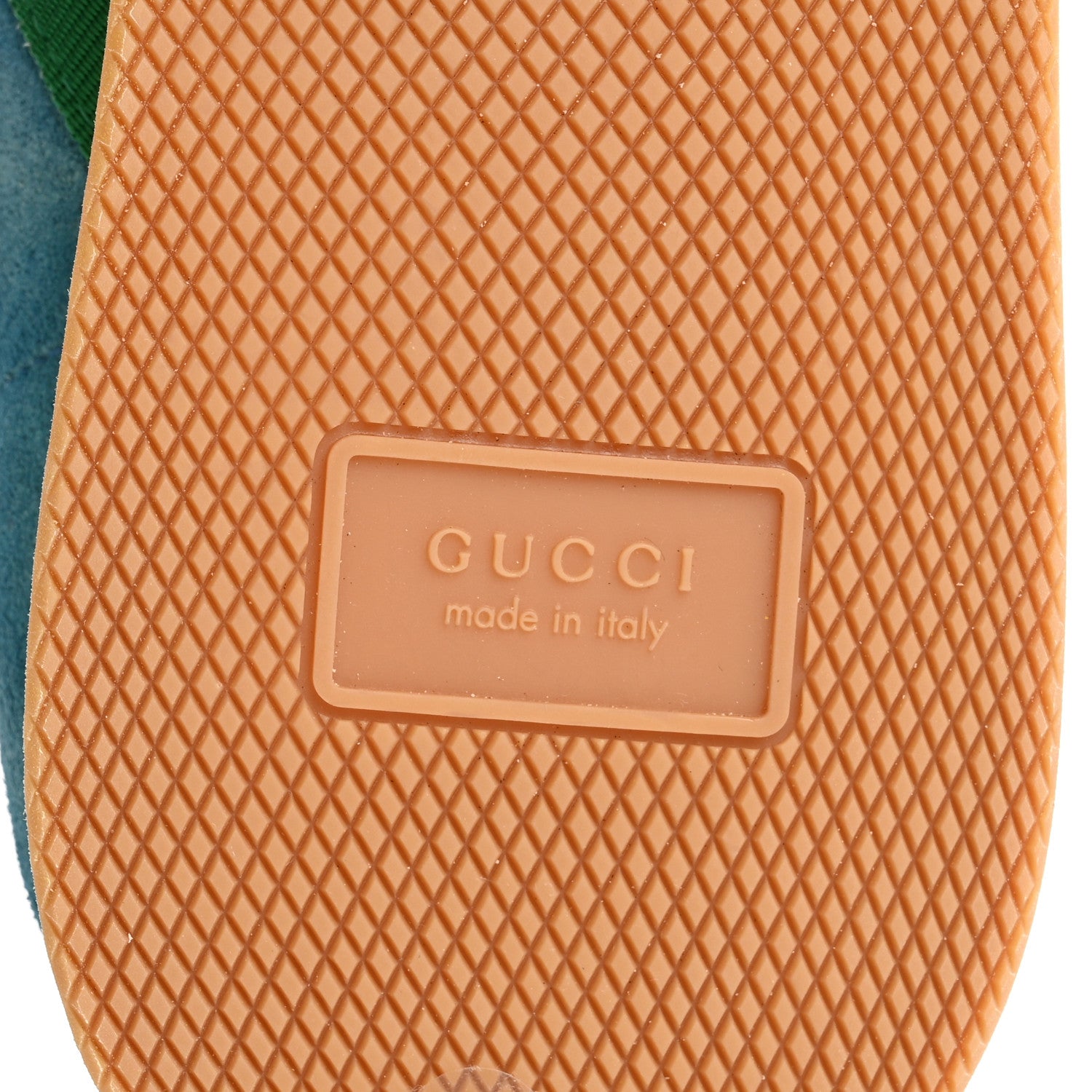 Gucci Suede Web Mens Rocket Sneakers 9 Bright Splash Thunder 8 of 10