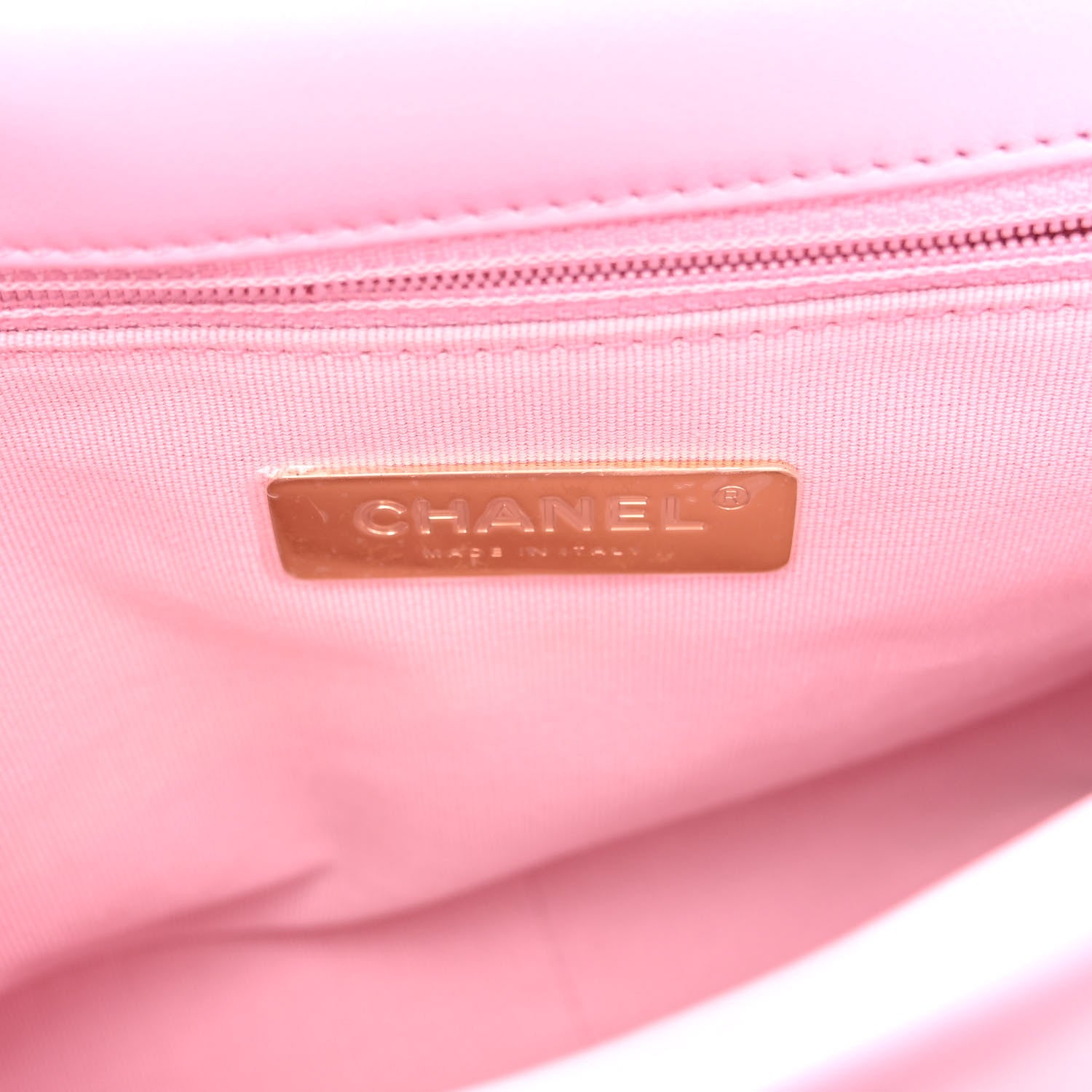Chanel Lambskin Quilted Medium Chanel 19 Flap Pink 6 of 11