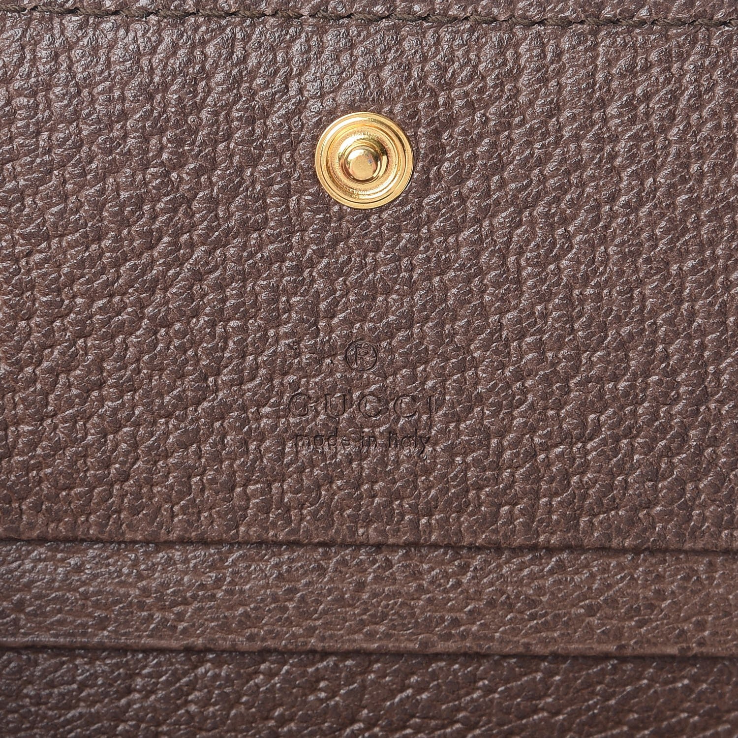 Gucci GG Supreme Monogram Web Ophidia Card Case Beige New Acero 6 of 8