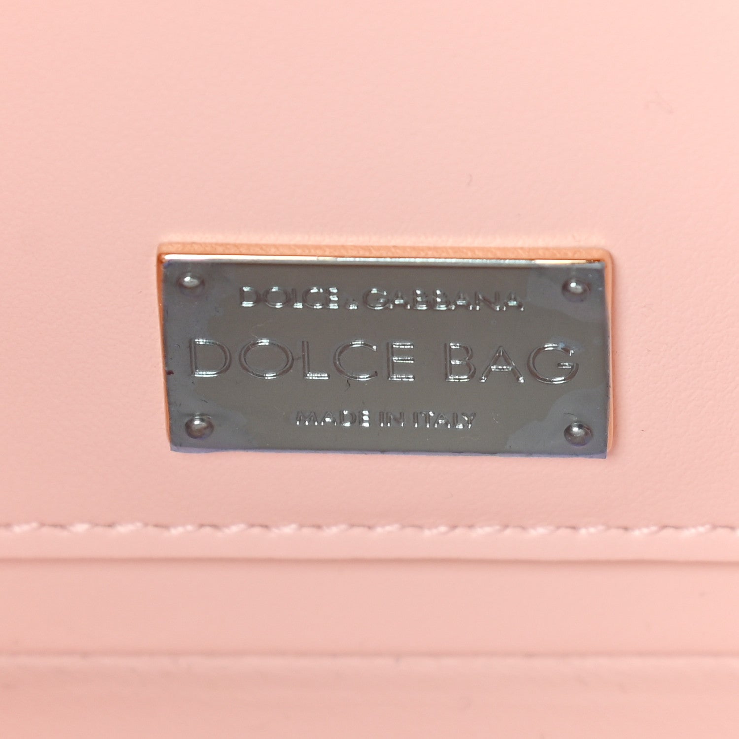 Dolce & Gabbana Dauphine Crystal Embellished Lily Box Bag Pink 6 of 8