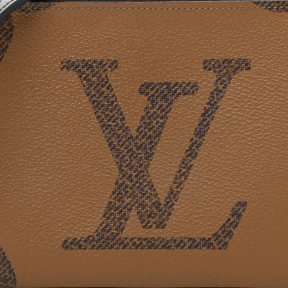 Louis Vuitton Reverse Monogram Giant Double Zip Pochette 8 of 10
