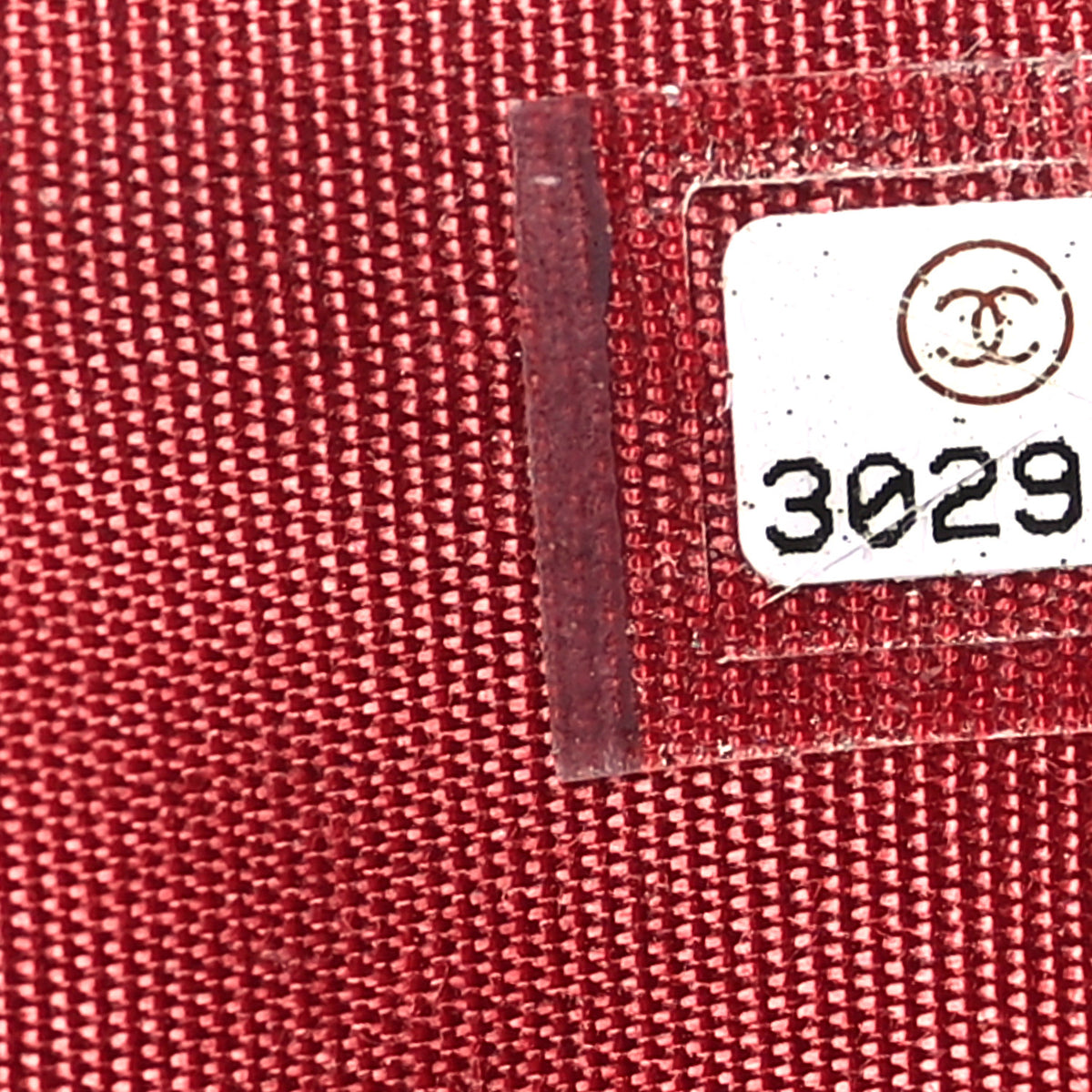 Lambskin Quilted Chanel 19 Phone and Card Holder Red